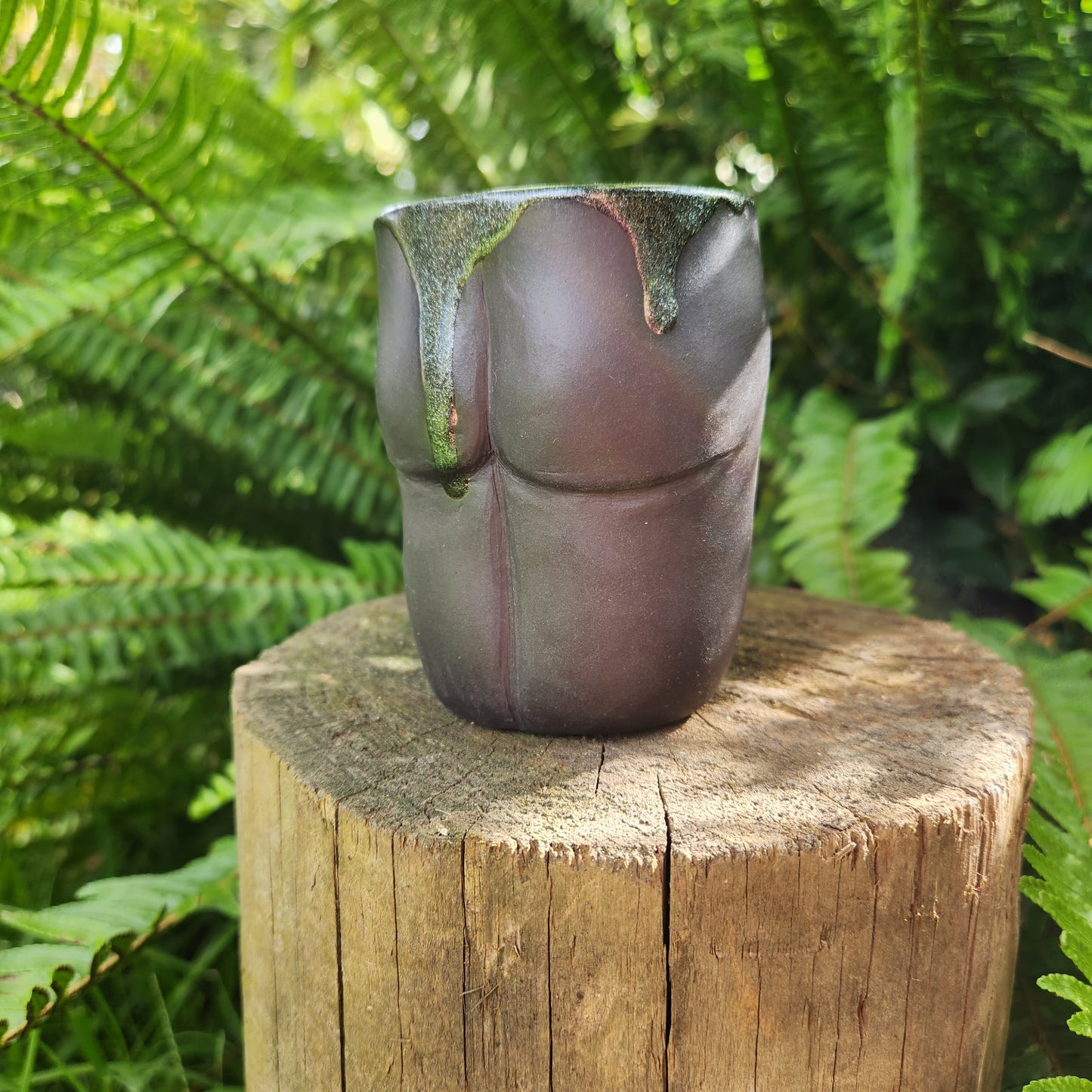Handmade Ceramic Bum Mug - Lyra